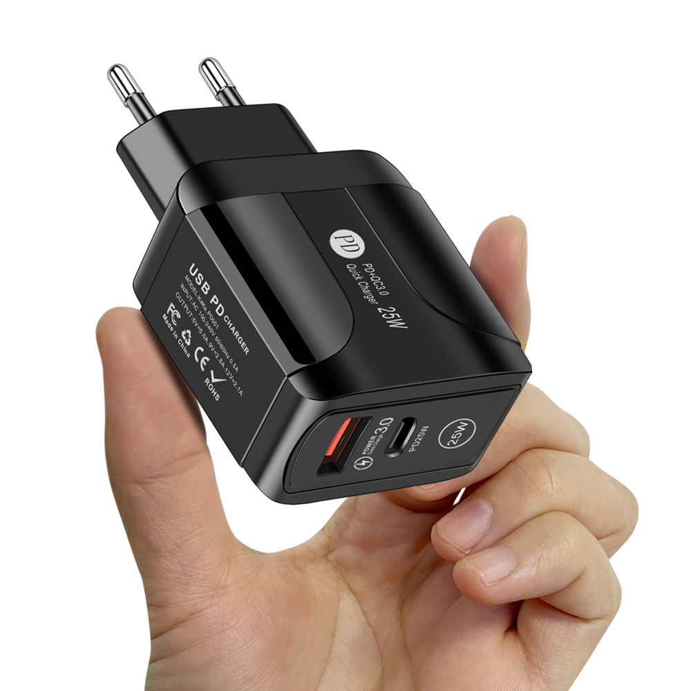 Bakeey-25W-2-Port-USB-PD-Charger-PD30-QC30-FCP-SCP-Fast-Charging-Wall-Charger-Adapter-EUUSUK-Plug-Fo-1902535-6
