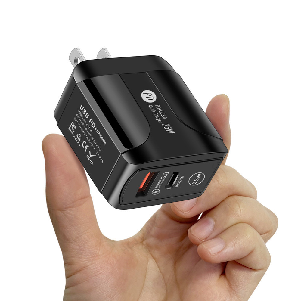 Bakeey-25W-2-Port-USB-PD-Charger-PD30-QC30-FCP-SCP-Fast-Charging-Wall-Charger-Adapter-EUUSUK-Plug-Fo-1902535-8