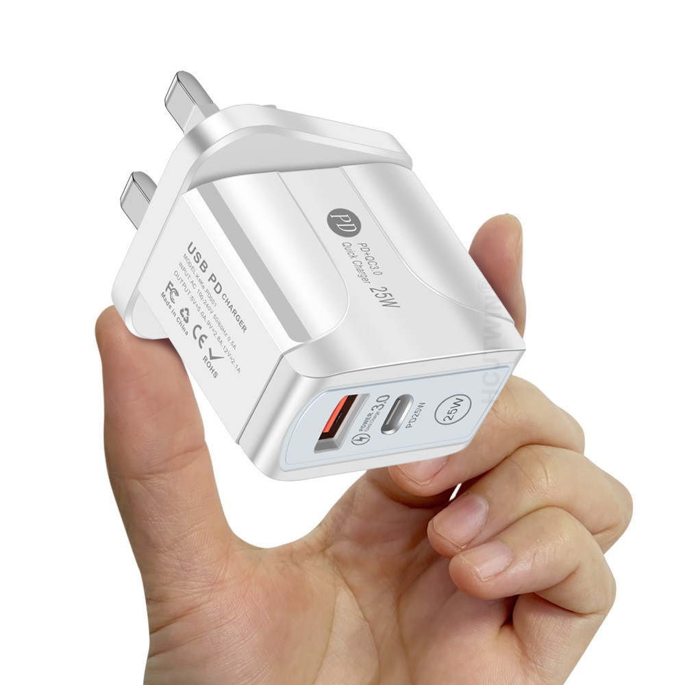 Bakeey-25W-2-Port-USB-PD-Charger-PD30-QC30-FCP-SCP-Fast-Charging-Wall-Charger-Adapter-EUUSUK-Plug-Fo-1902535-10