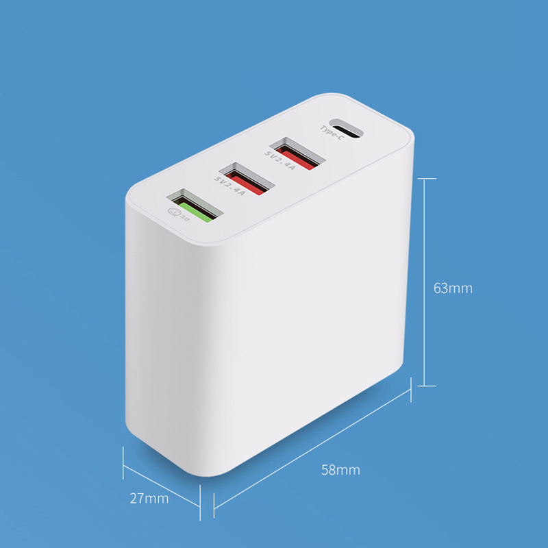Bakeey-4-Ports-USB-Charger-QC30-USB-Type-C-Wall-Charger-Adapter-Fast-Charging-For-iPhone-XS-11Pro-Hu-1721904-5