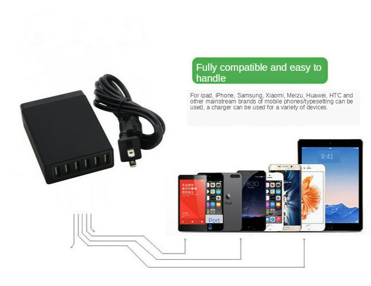 Bakeey-50W-10A-6-Port-USB-Charger-Desktop-Charging-Station-For-iPhone-11-SE-2020-For-Huawei-1718680-7