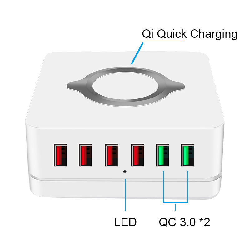 Bakeey-72W-6-Port-USB-Charger-QC30-Quick-Charge-Desktop-Charging-Station-10W-Wireless-Charger-For-iP-1717238-12