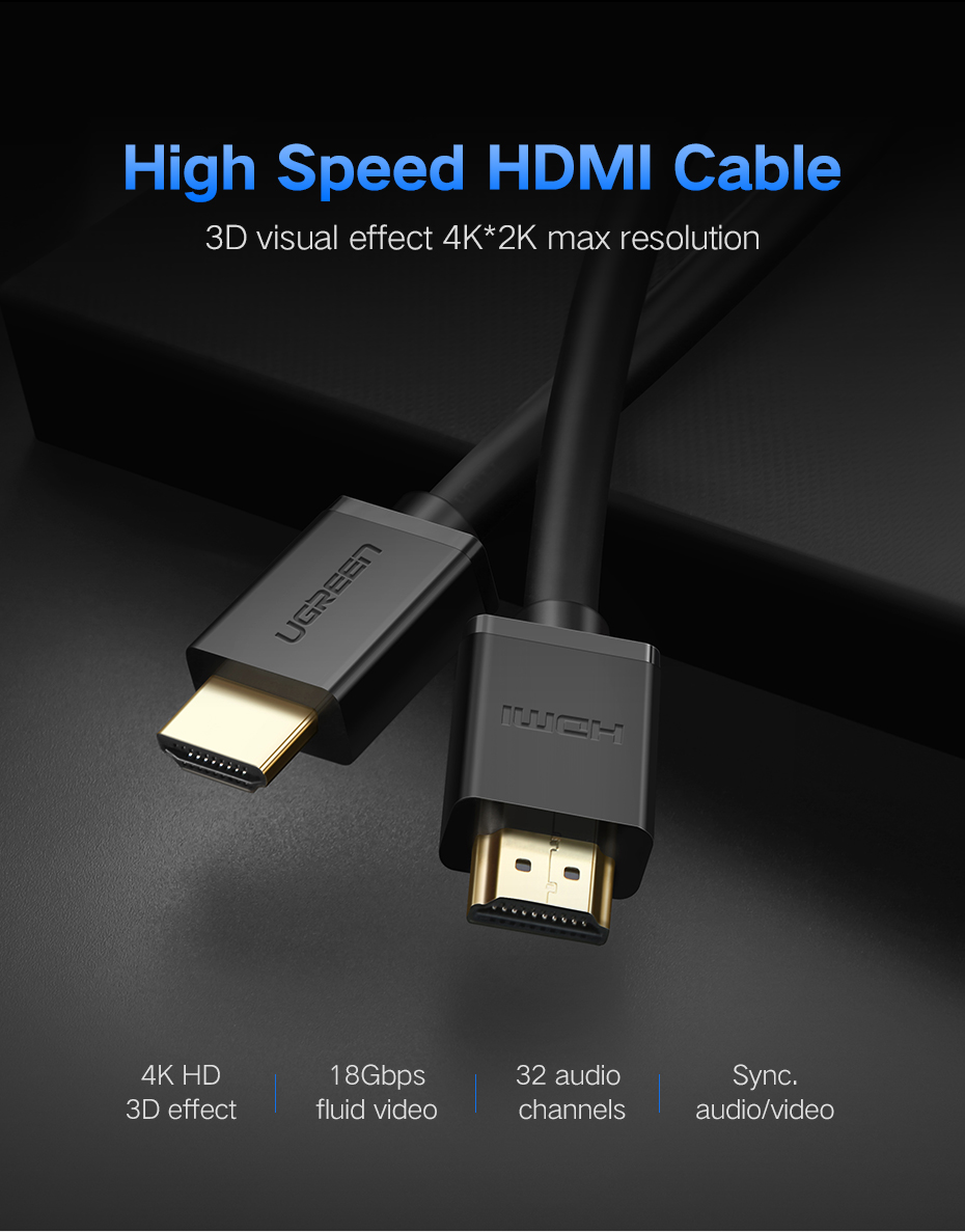 Bakeey-HDMI-4K-60Hz-1080P-HD-3D-18Gbps-High-Definition-Multimedia-Audio-Video-Cable-Adapter-For-PC-T-1597451-1