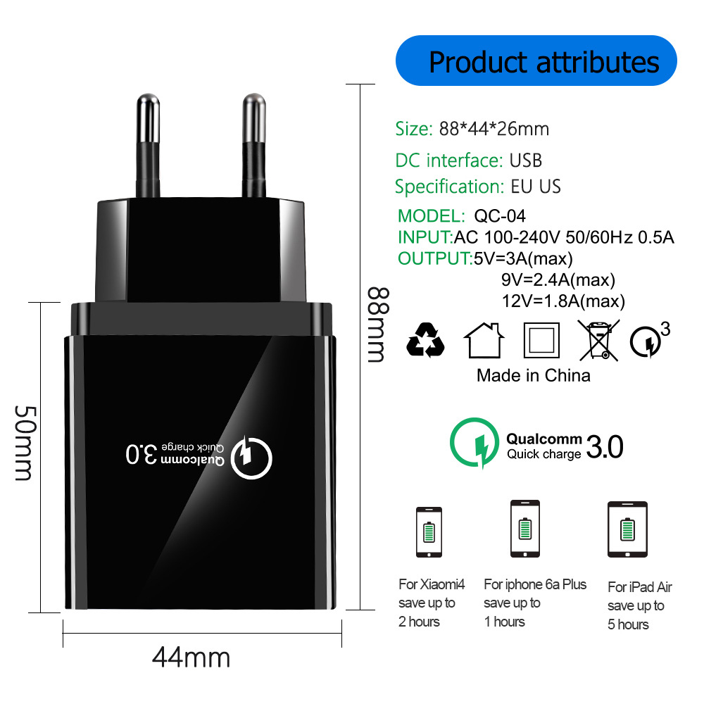 Bakeey-QC30-4-Ports-4-USB-Port-Quick-Charge-Universal-Travel-Wall-Charger-USB-Charger-for-Samsung-S1-1643506-7