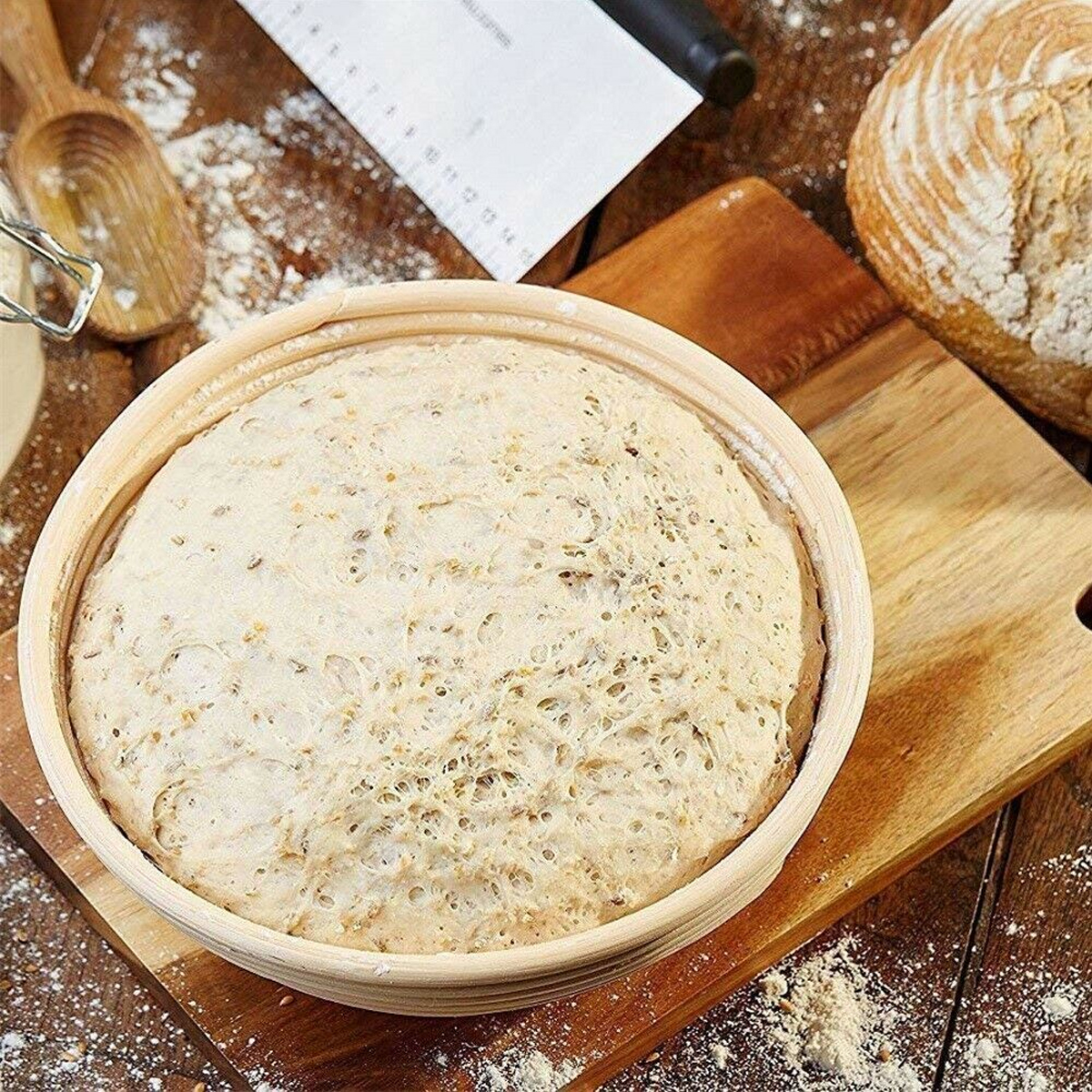 25cm-Round-Bread-Proofing-Basket-Sourdough-Proving-Banneton-Beginner-Baking-Tool-1741907-6