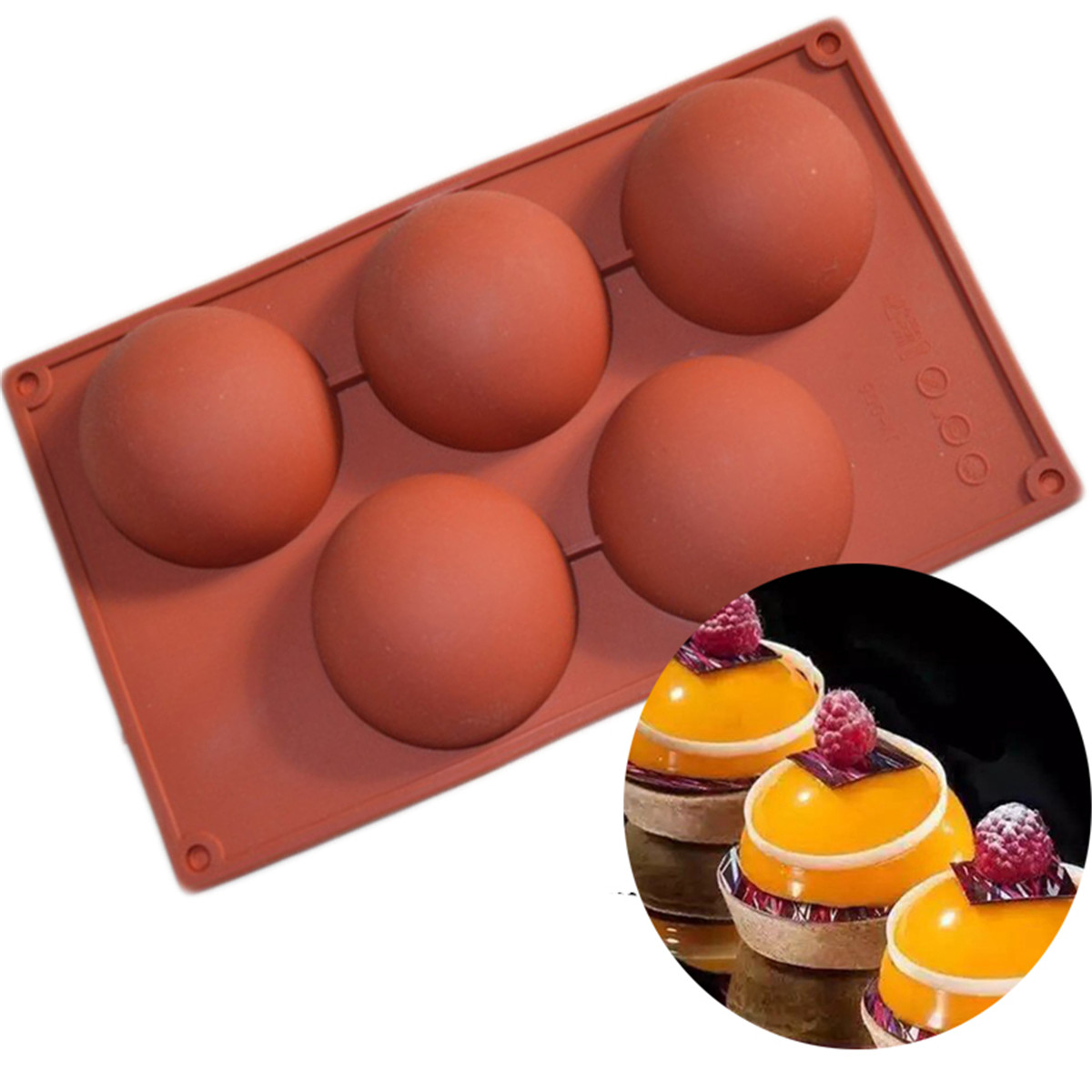 5-Cavity-Silicone-Bread-Cake-Chocolate-Fondant-Mold-Mousse-Pastry-Baking-Tools-1247075-3