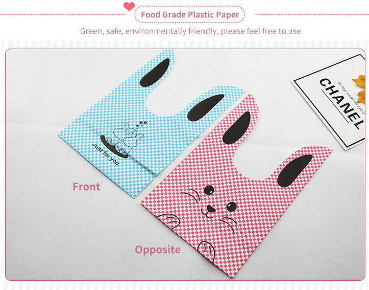 50PcsLot-Cute-Rabbit-Design-Creative-Sugar-Dessert-Bags-Baking-Self-adhesive-Plastic-Packing-Bag-1327058-2