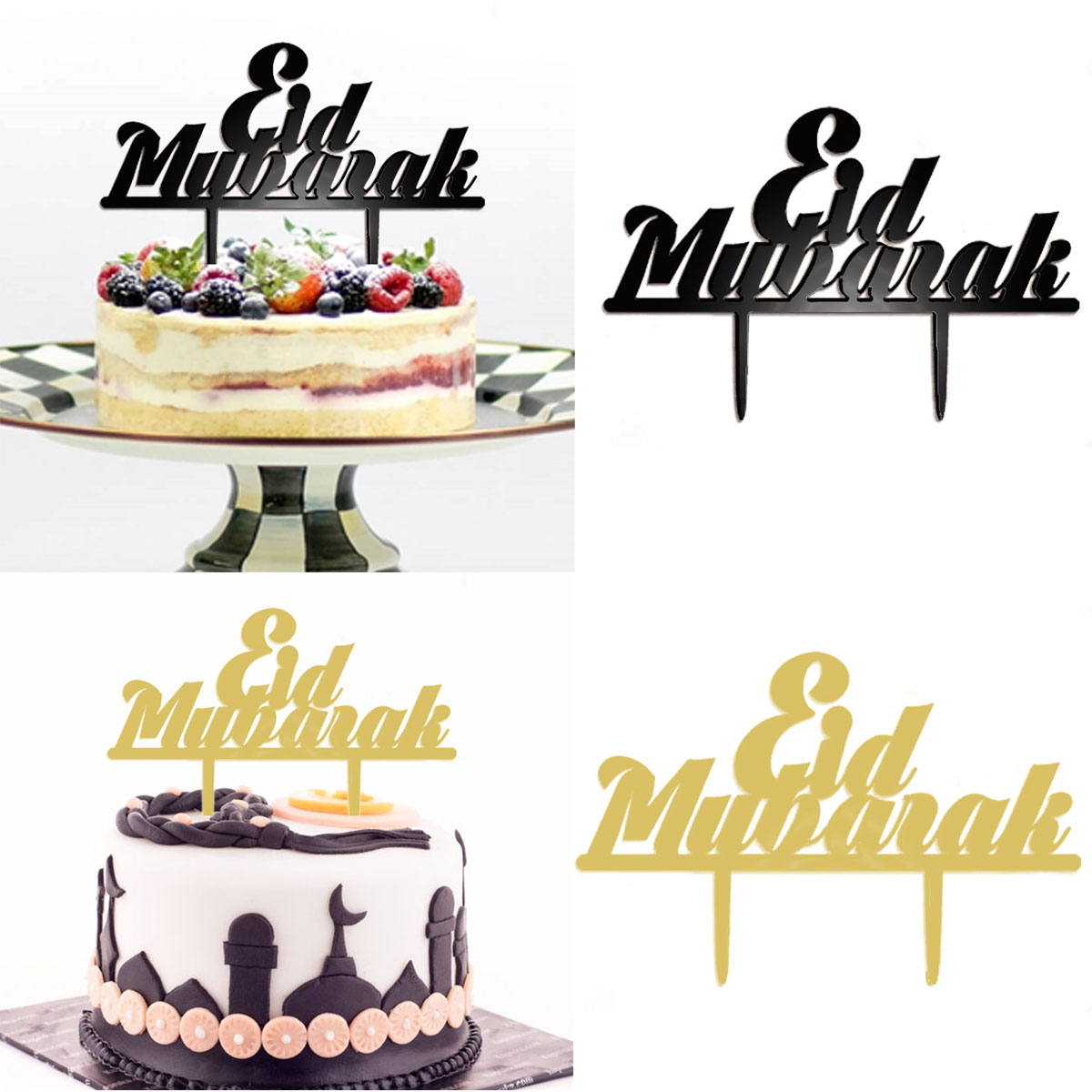 Eid-Mubarak-Ramadan-Iftar-Cake-Topper-Muslim-Islam-Hajj-Cake-Decor-Black-Gold-Cake-Decorations-Cake--1308590-6