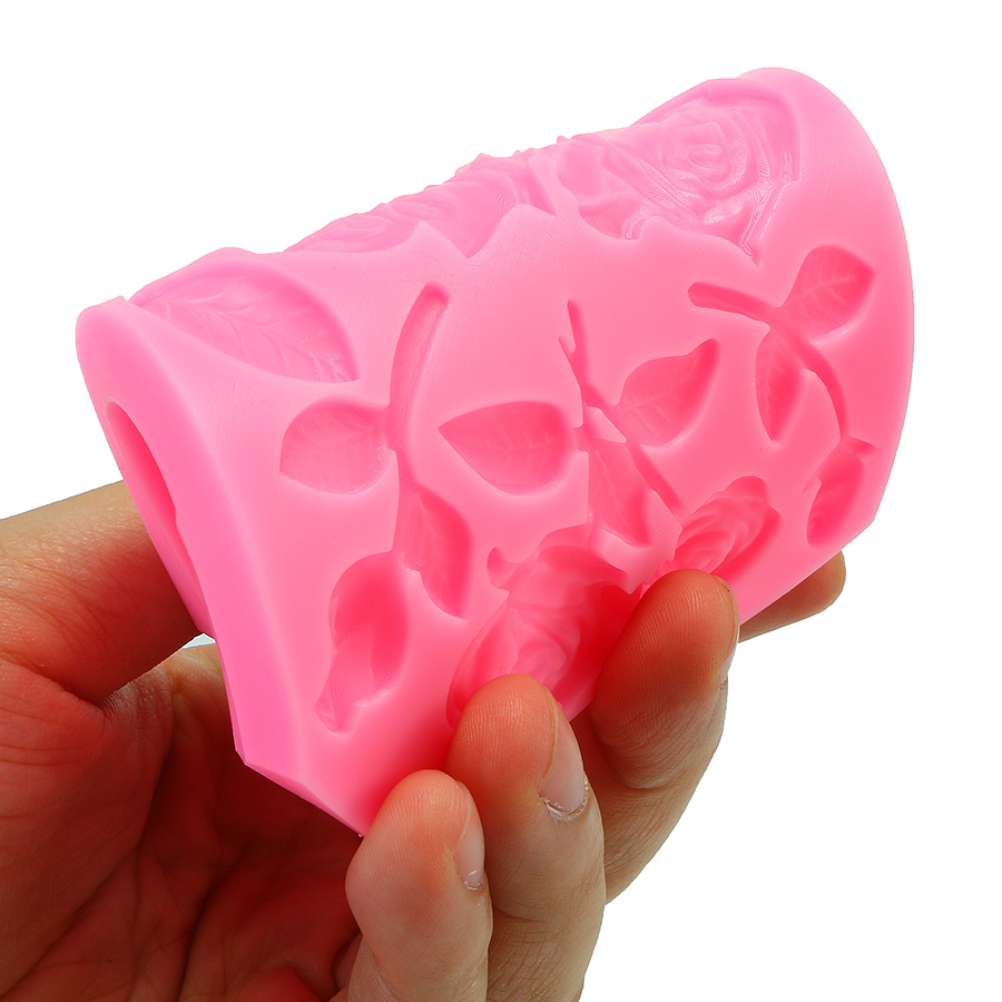 Food-Grade-Silicone-Cake-Mold-DIY-Chocalate-Cookies-Ice-Tray-Baking-Tool-Rose-Shape-1210821-6