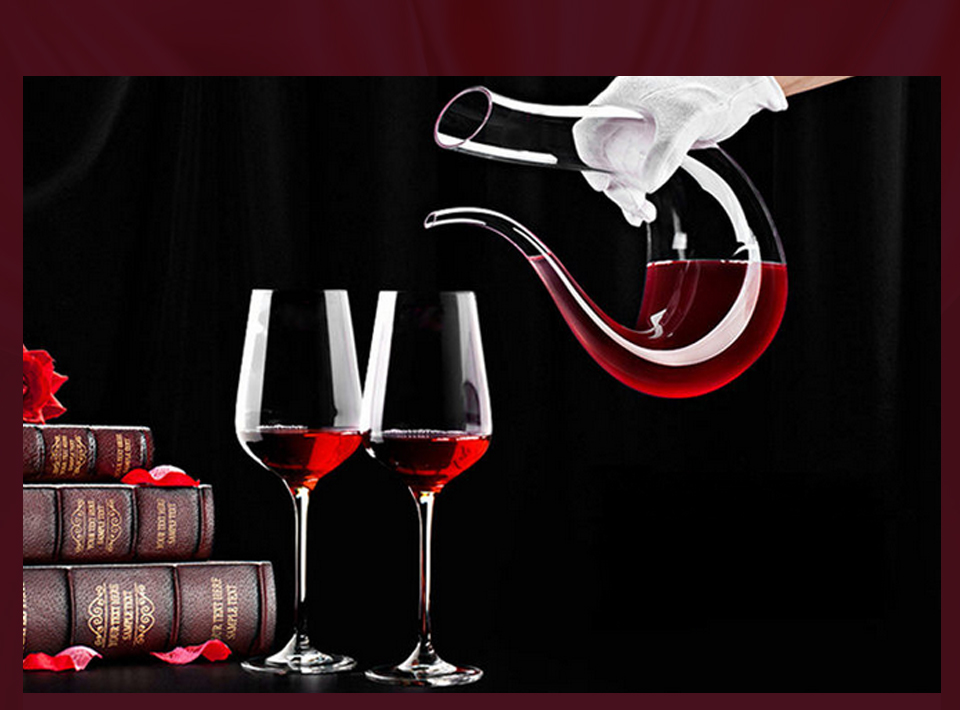 15L-Wine-Champange-Glass-Decanter-U-shaped-Bottle-Jug-Pourer-Aerator-Lead-Free-Crystal-Glass-1136894-8