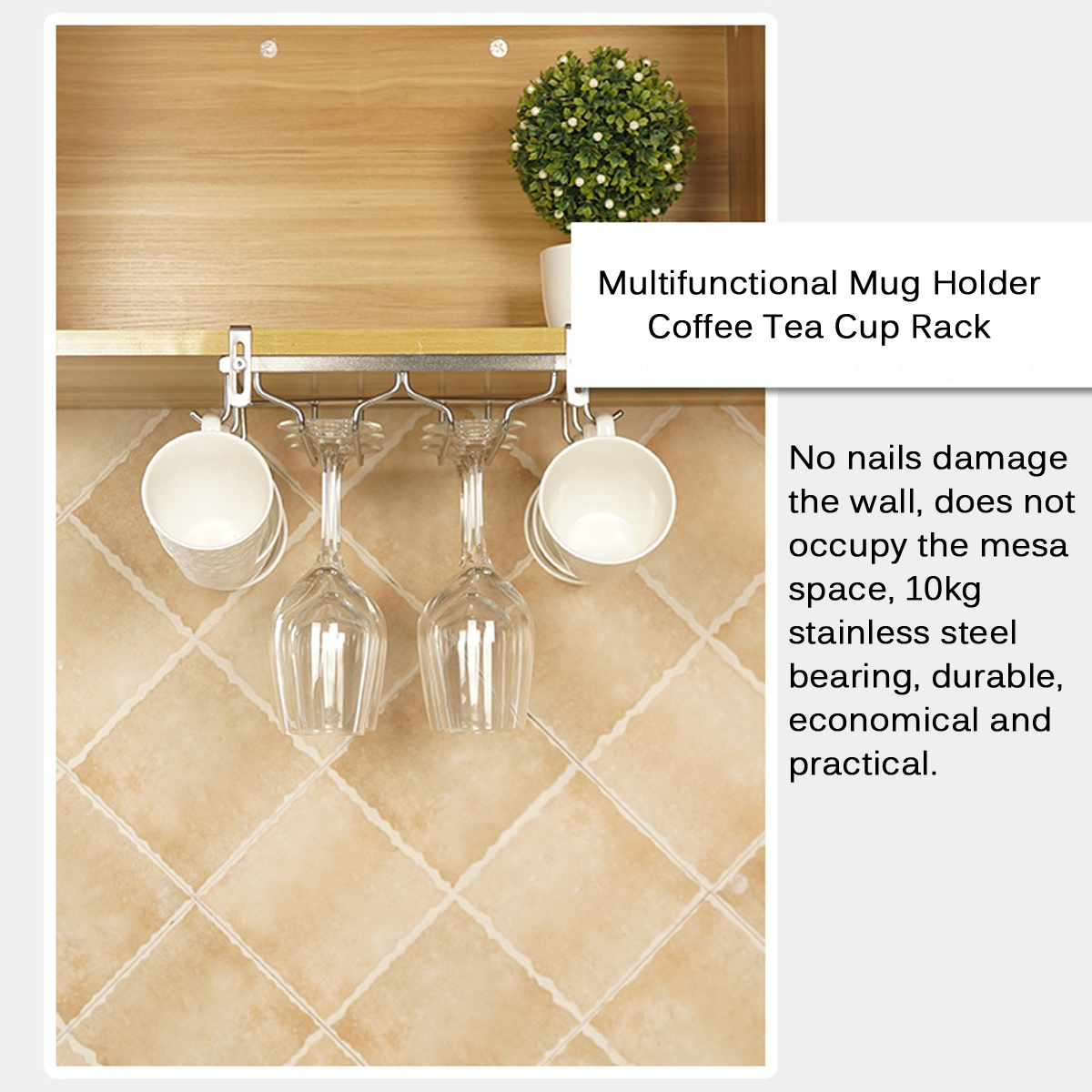 Mug-Holder-Coffee-Tea-Cup-Rack-Storage-Kitchen-Under-Shelf-Cabinet-Hanger-1780359-4