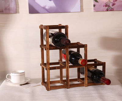 Wooden-Red-Wine-Holder-Rack-6-Bottle-Wine-Rack-Mount-Kitchen-Glass-Drinks-Holder-Storage-Organizer-1279454-3