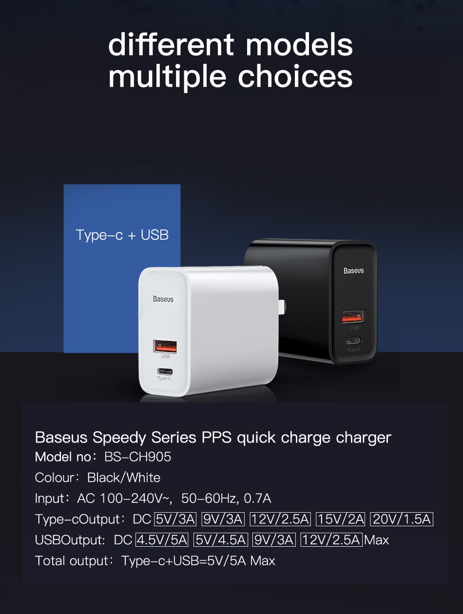 Baseus-BS-CH905-30W-PD-Speedy-Series-PPS-Quick-Charge-USB-Charger-for-iPhone-11-Pro-XR-X-for-Samsung-1620197-2