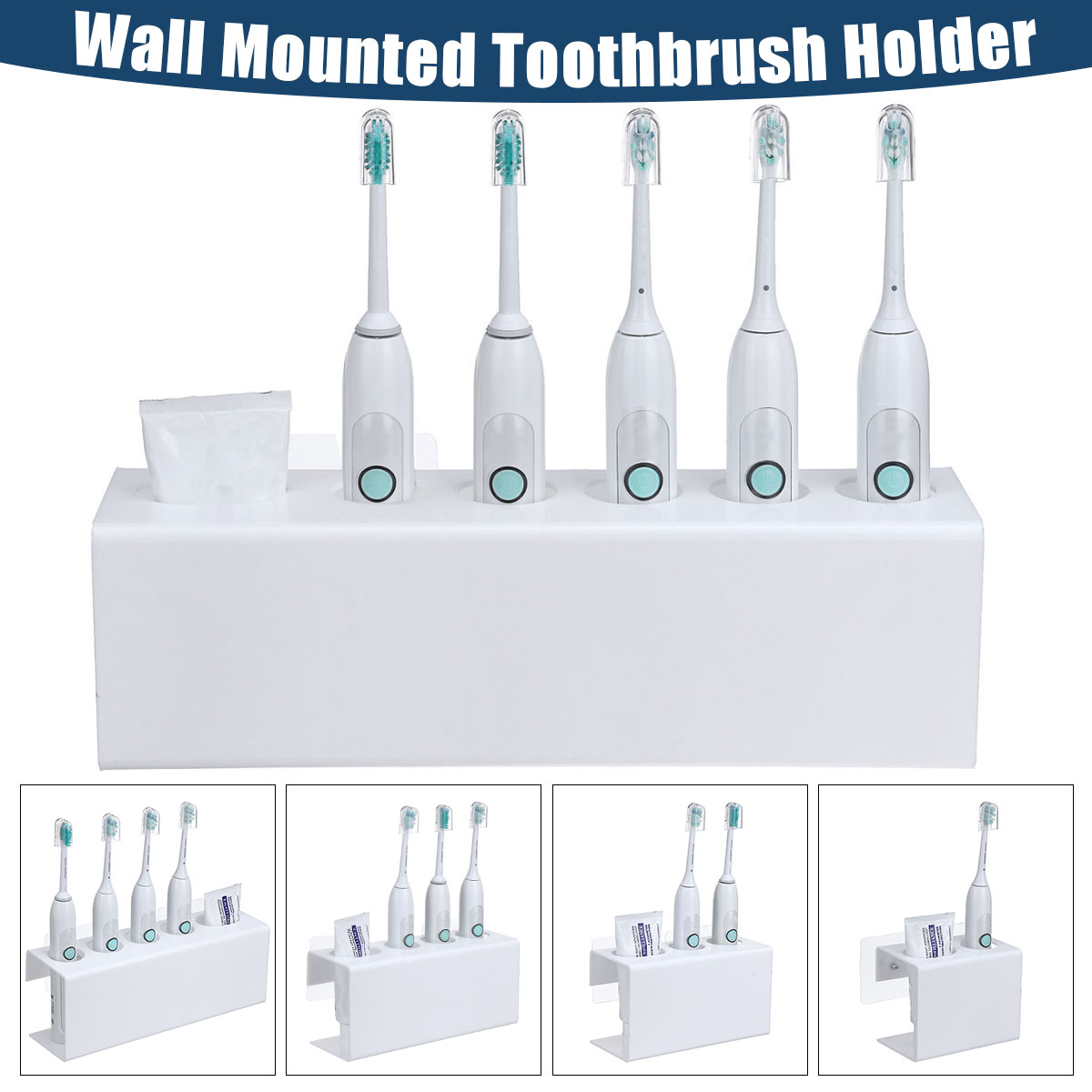 1PCS-Wall-Mounted-Electric-Toothbrush-Holder-Toothpaste-Holder-Bathroom-Organizer-Detachable-Bathroo-1738124-1