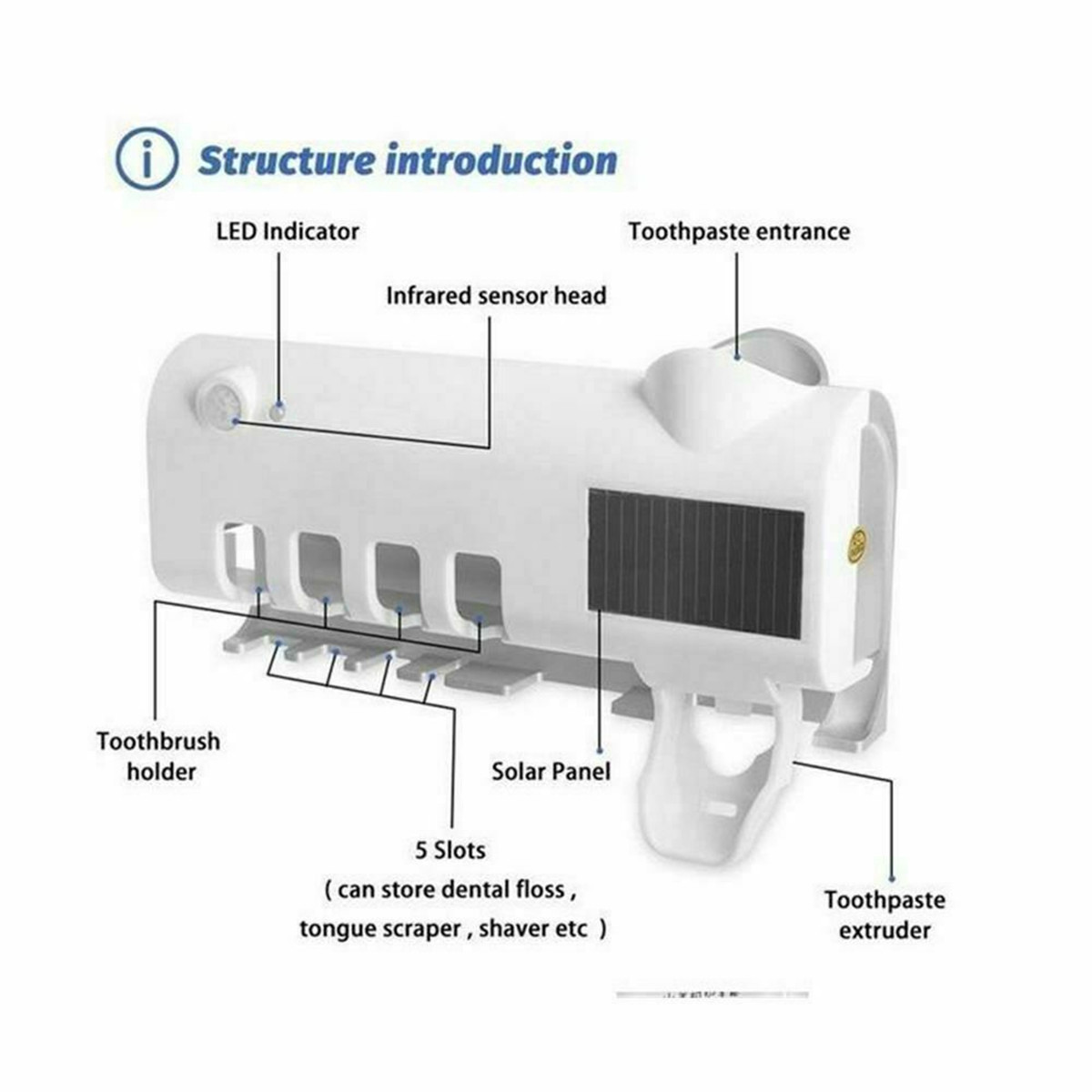 2-in-1-Solar-UV-Light-Ultraviolet-Intelligent-Toothbrush-Holder-Sterilizer-Set-Toothbrush-Sterilizer-1616750-7