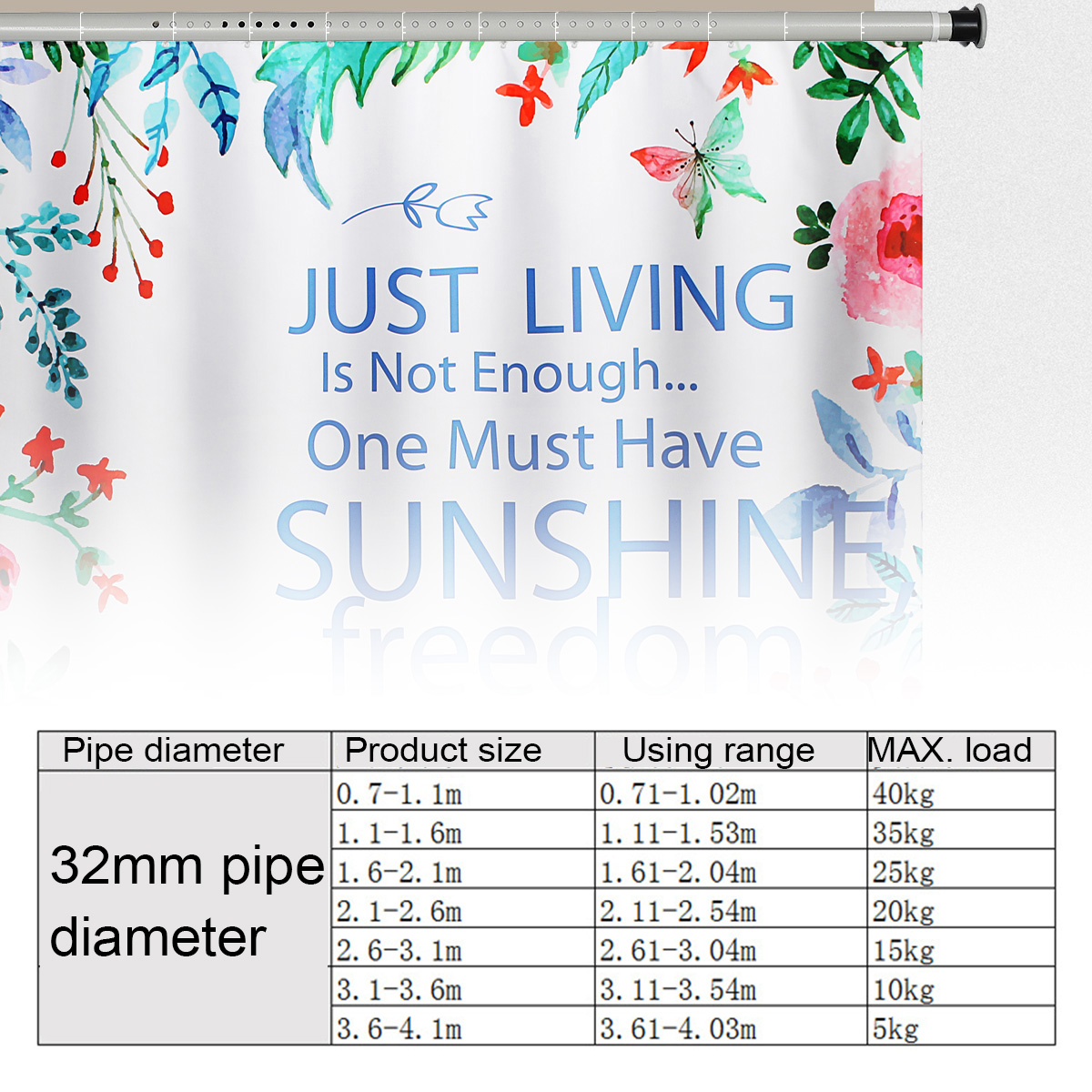 70-410CM-Extendable-Shower-Curtain-Pole-Rail-Telescopic-Clothes-Curtain-Rod-Pole-1761631-7