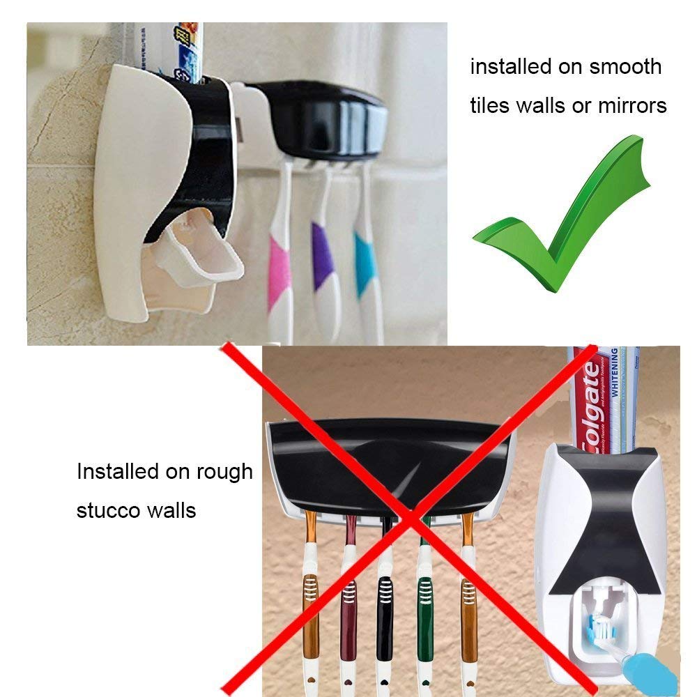 Automatic-Bathroom-Wall-Mounted-Toothpaste-Dispenser-With-Five-Toothbrush-Holder-1131078-2