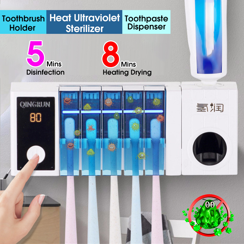 Bakeey-Multi-function-UV-Automatic-Toothbrush-Toothpaste-Storage-Rack-Applicable-For-the-US-EU-1537176-2