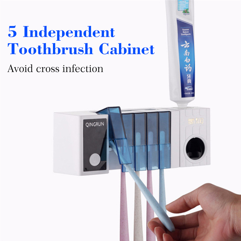 Bakeey-Multi-function-UV-Automatic-Toothbrush-Toothpaste-Storage-Rack-Applicable-For-the-US-EU-1537176-4