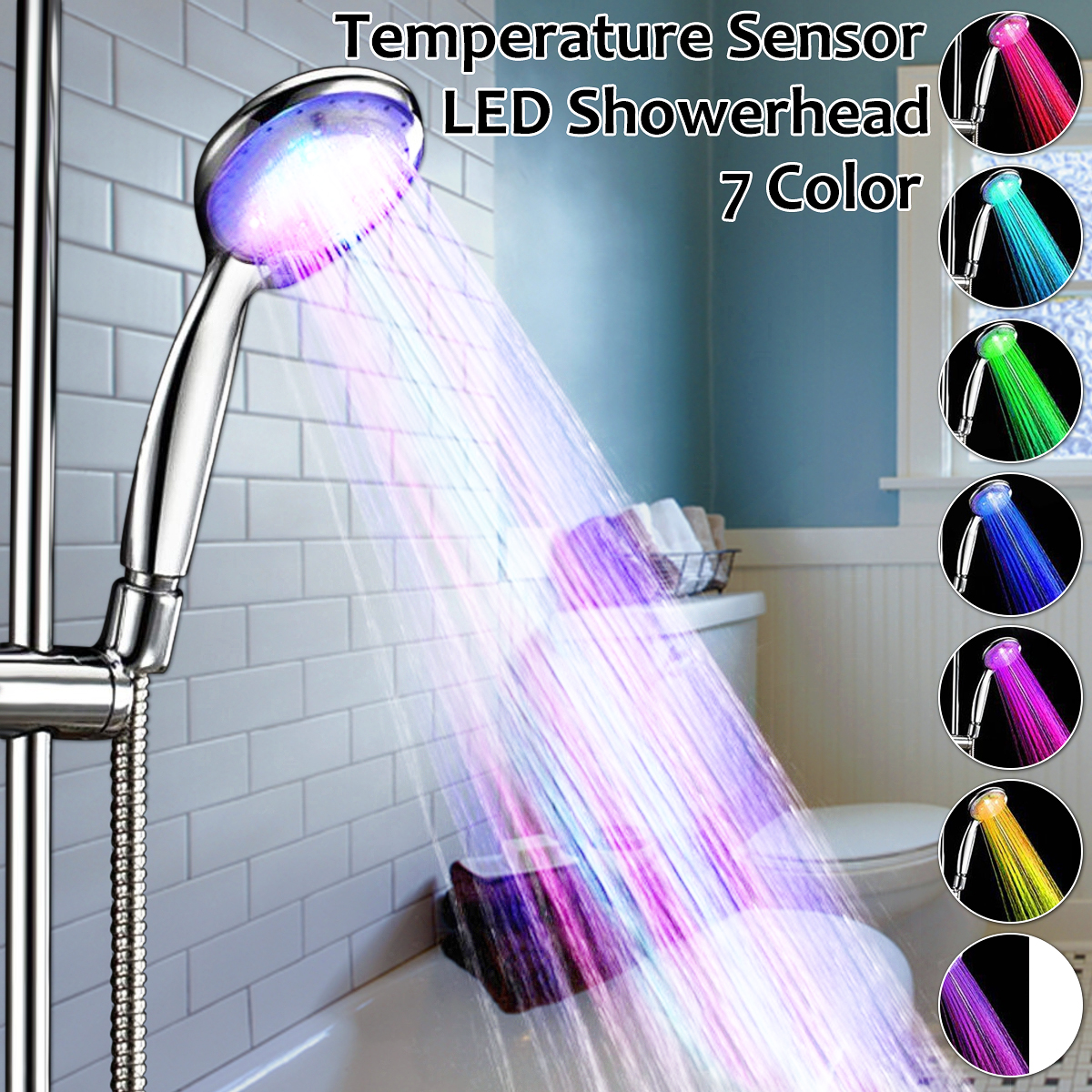 Chrome-Bathroom-Handheld-ABS-LED-Shower-Head-7-Color-Changing-Water-Glow-Light-1442625-1