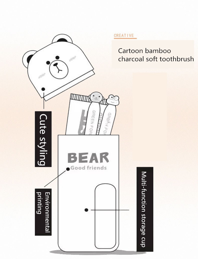 Honana-Cute-Bear-Travel-Portable-Toothbrush-Handle-Cup-Design-4-Color-Options-Organizer-Storage-Box-1295947-2