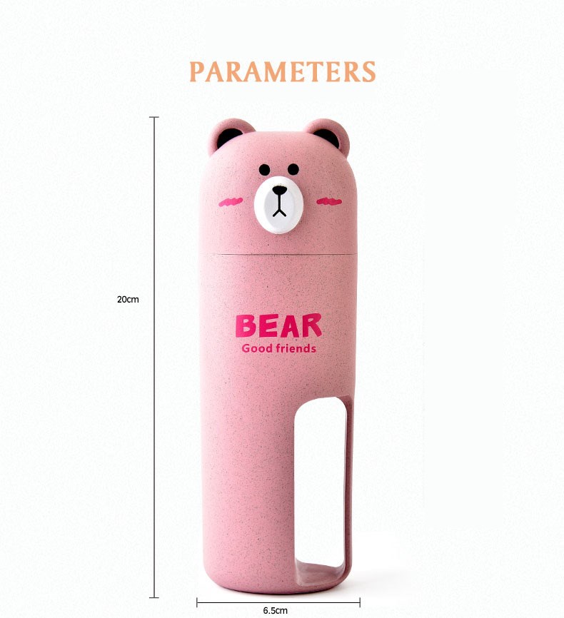 Honana-Cute-Bear-Travel-Portable-Toothbrush-Handle-Cup-Design-4-Color-Options-Organizer-Storage-Box-1295947-7