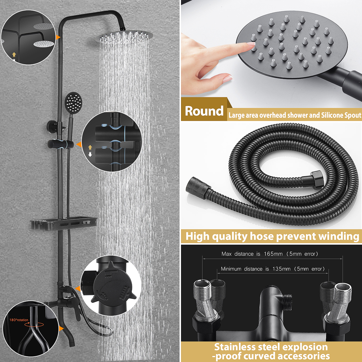 Wall-Mount-Exposed-Shower-System-with-Thermostatic-8-Inch-RoundSquare-Shower-Head-Adjustable-Handhel-1284370-3