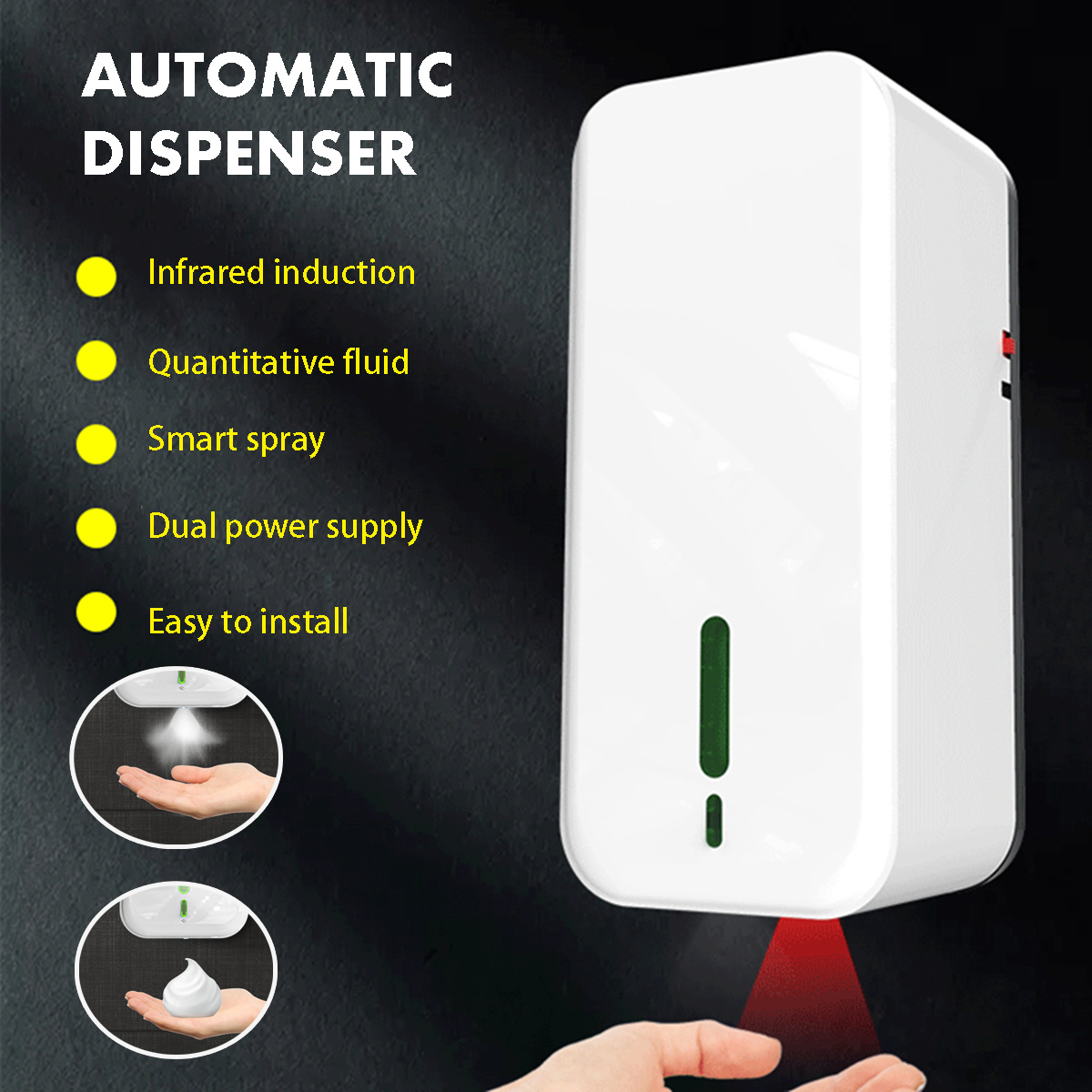1500ML-Automatic-Infrared-Sensor-Touchless-FoamSpray-Liquid-Soap-Dispenser-1710048-1