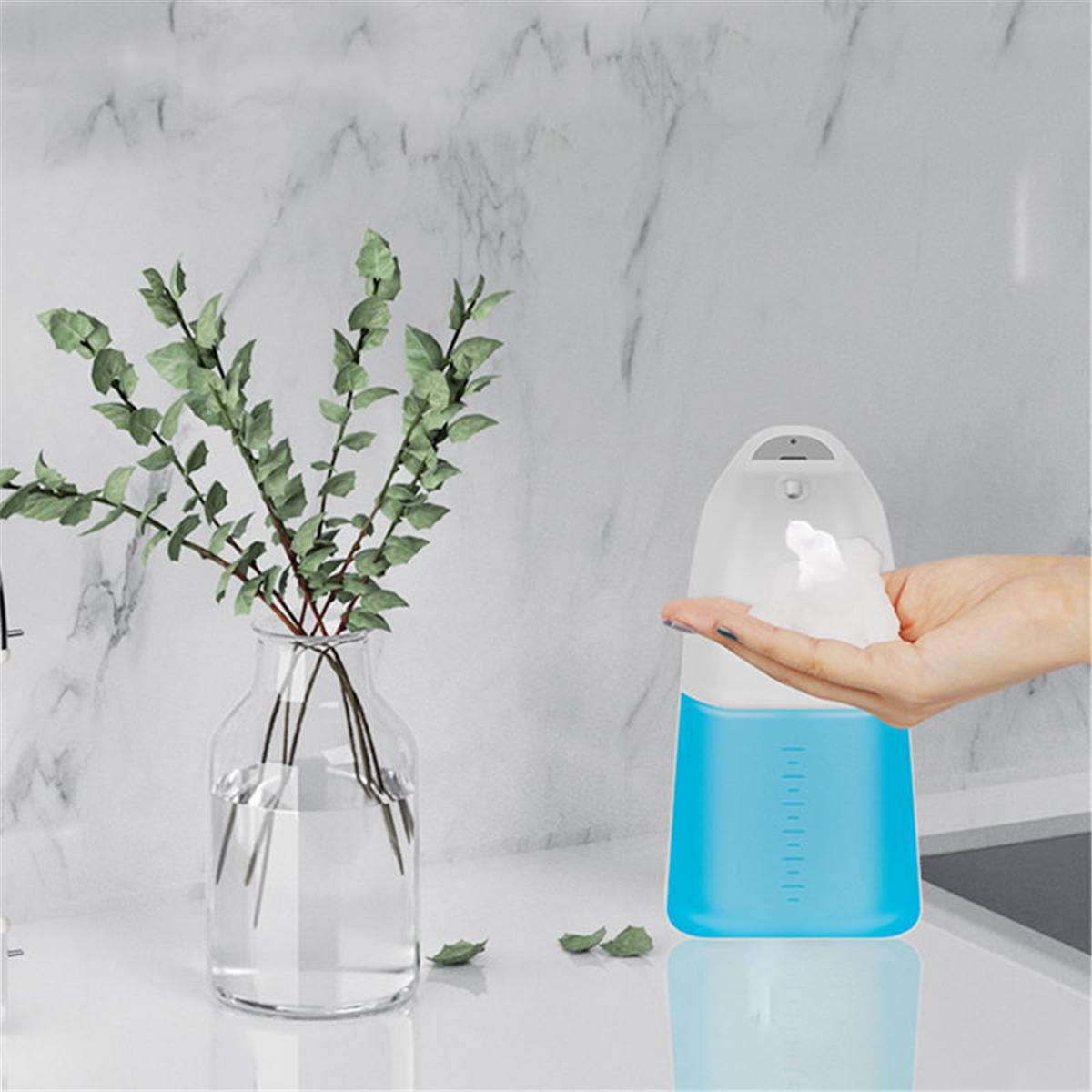 250ML-Automatic-Liquid-Soap-Dispenser-Smart-ABS-Bath-Home-Sensor-Dispenser-1651249-1