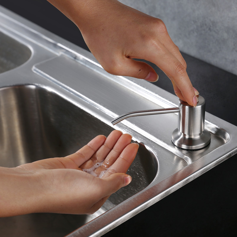 300ml-Stainless-Steel-Sink-Mounted-Liquid-Soap-Dispenser-Kitchen-Bathroom-Bottle-1574792-8