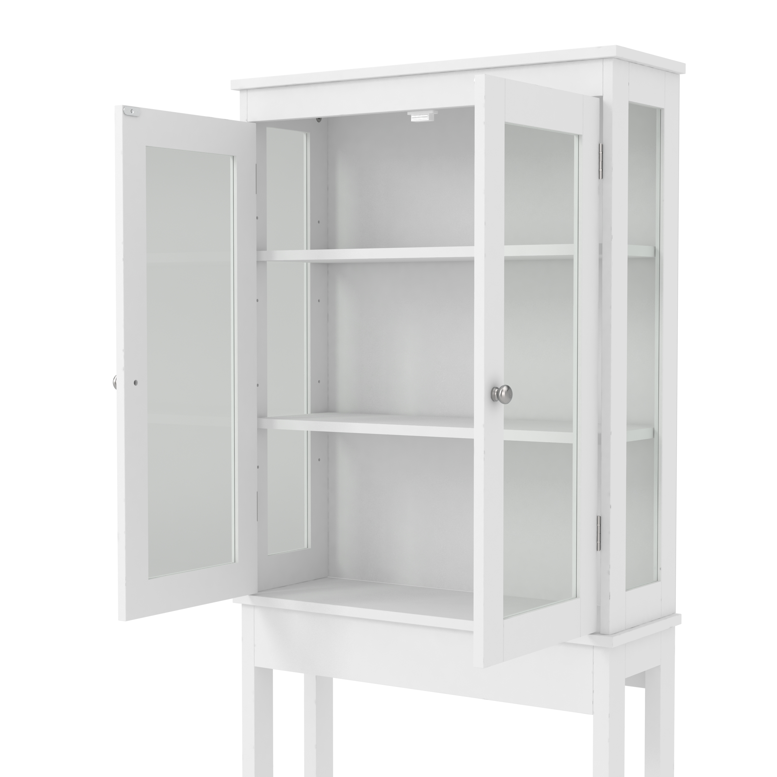 6622165cm-Over-the-Toilet-Storage-Cabinet-Bathroom-Shelves-Organizer-Space-Saver-Bath-Rack-1614005-3