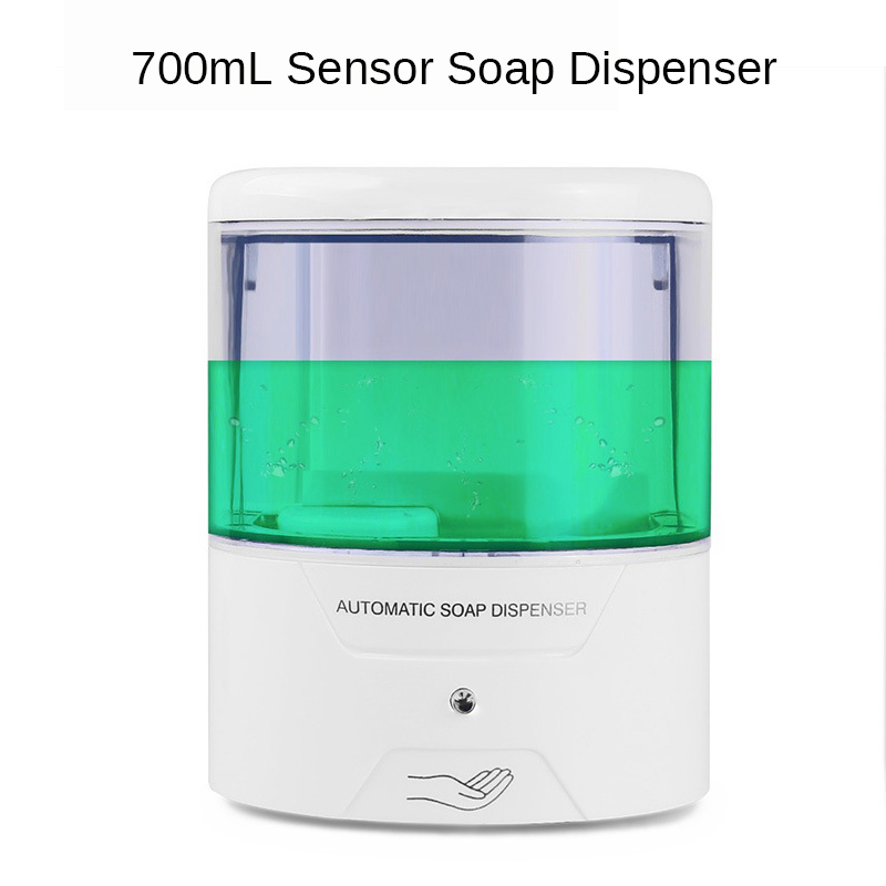 700ML-Automatic-Sensor-Soap-Foam-Liquid-Dispenser-Touch-Free-Wall-Mounted-Soap-Sanitizer-Pump-1562082-5
