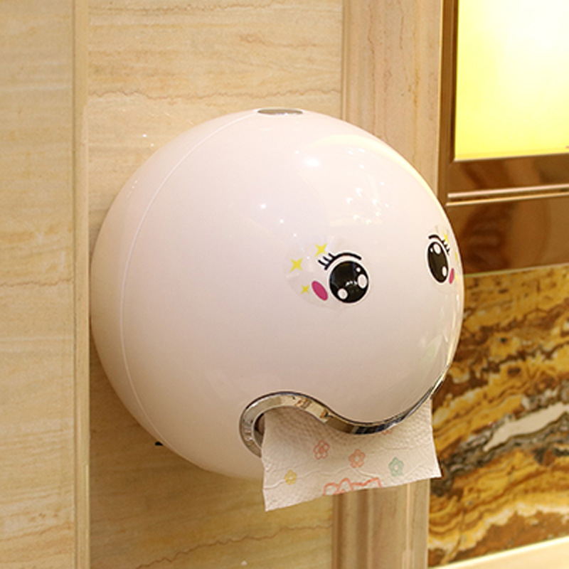 Cute-Eyes-Stickers-Portable-Cute-Durable-Wall-Mounted-Bathroom-Paper-Roll-Holder-Tissue-Box-1287083-7
