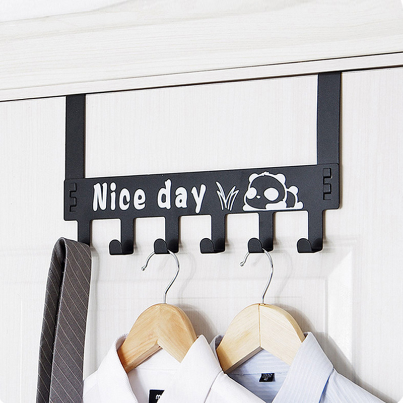 Detachable-6-Hooks-Door-Hanger-Cartoon-Clothes-Bags-Organizer-Wall-Hanging-Storage-Rack-Holder-Hook-1338829-2