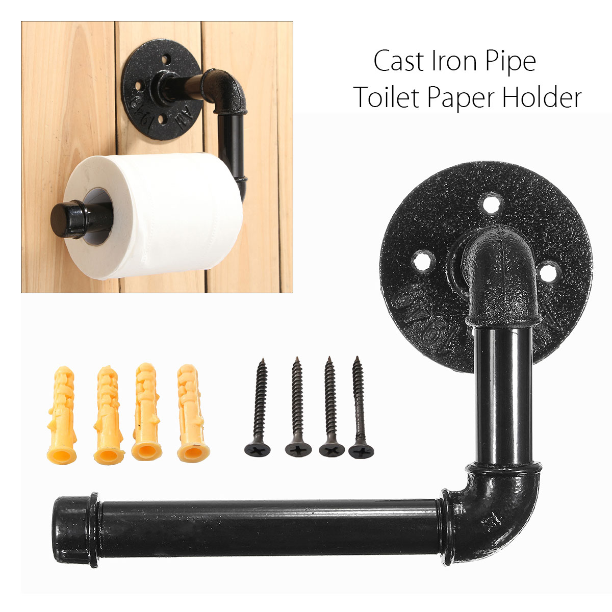 Industrial-Rustic-Style-Iron-Pipe-Wall-Mount-Toilet-Tissue-Paper-Roll-Holder-Towel-Bar-1226340-5