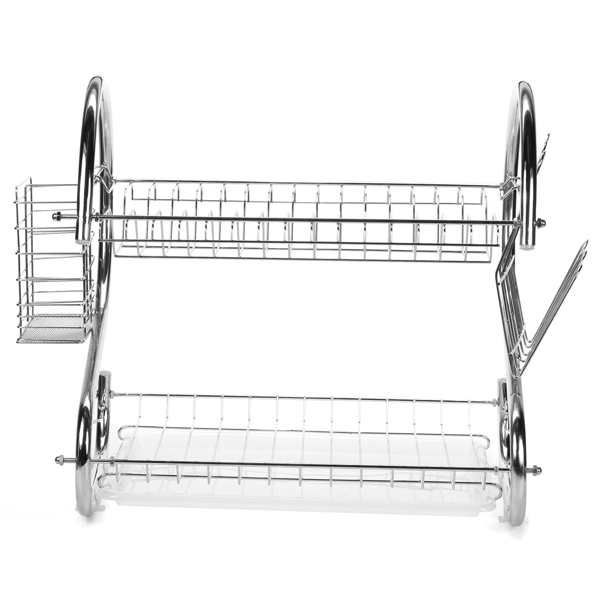 Multifunction-2-Tier-Kitchen-Dish-Cutlery-Drainer-Rack-Drip-Tray-Plate-Holder-Drain-Shelf-1421916-2