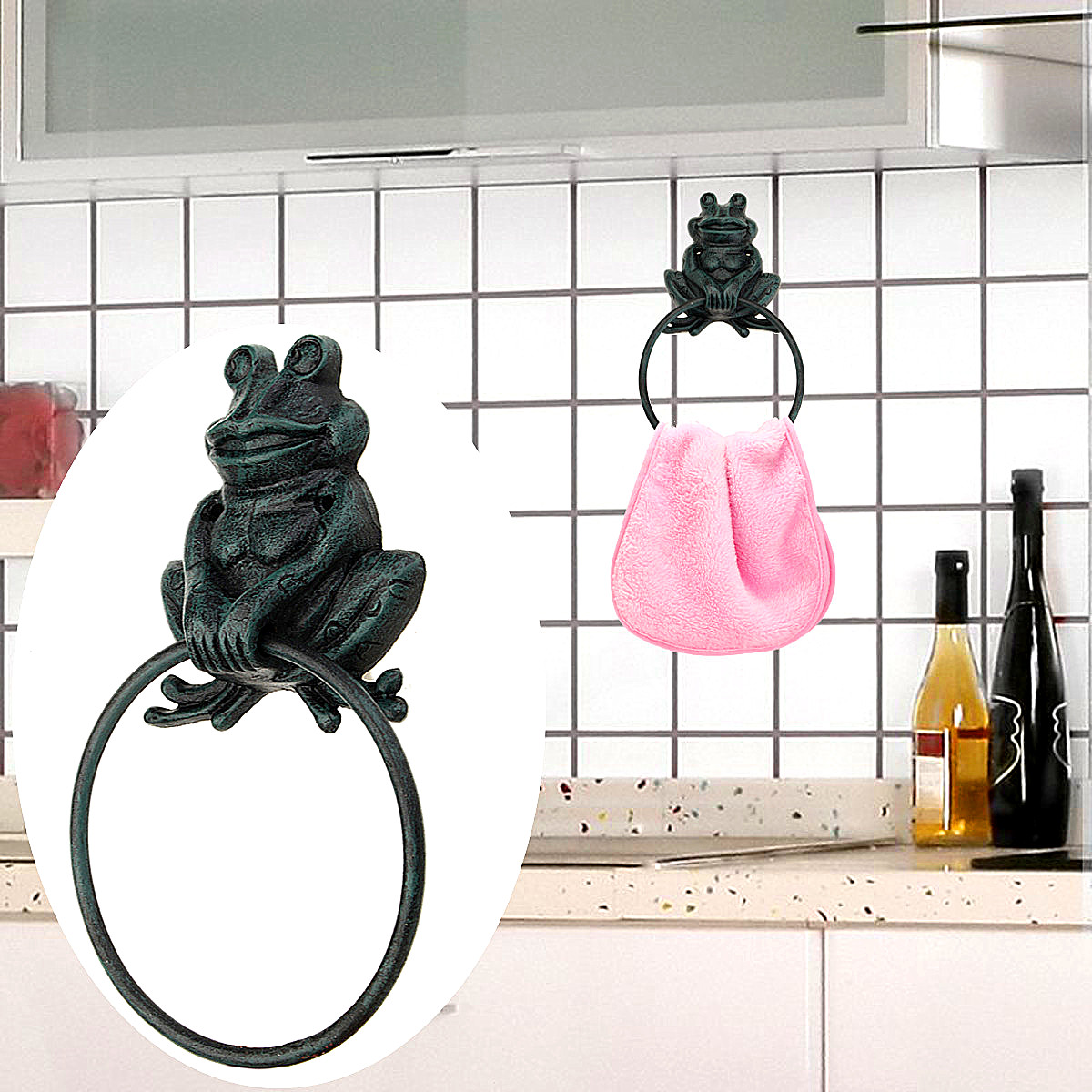 Rustic-Industrial-Tap-Rings-Rack-Wrought-Iron-Vintage-Round-Hanging-Black-Metal-Towel-Holder-Bathroo-1427273-2