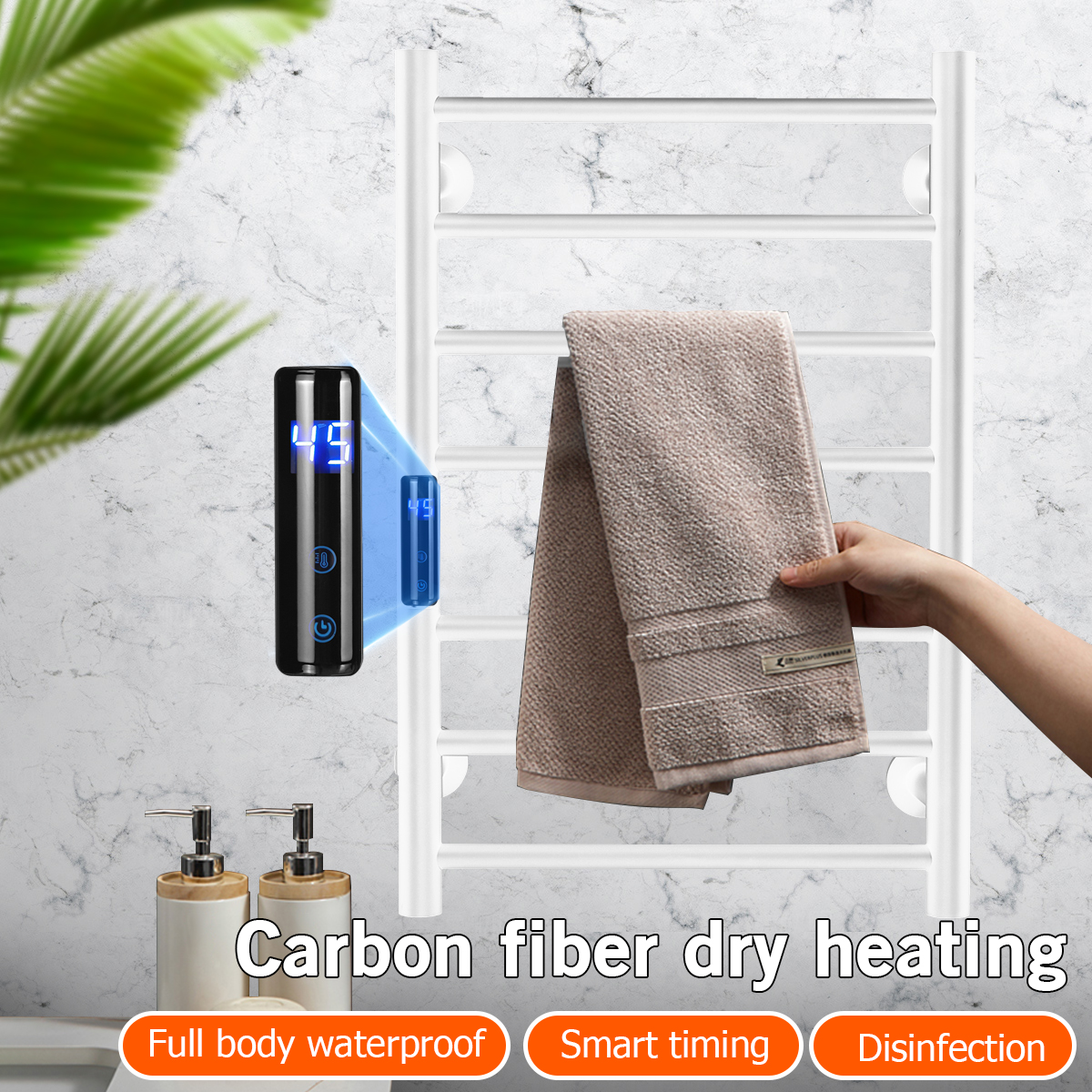 Stainless-Steel-Carbon-Brazing-Heating-Towel-Rack-Waterproof-Clothes-Drying-Rack-Electric-Towel-Rack-1910606-2
