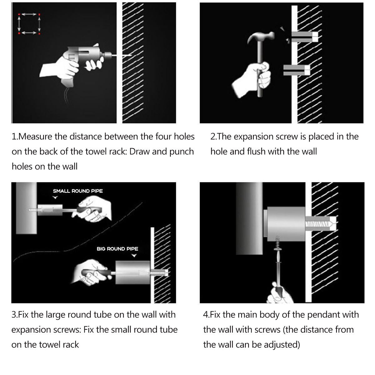 Stainless-Steel-Carbon-Brazing-Heating-Towel-Rack-Waterproof-Clothes-Drying-Rack-Electric-Towel-Rack-1910606-10