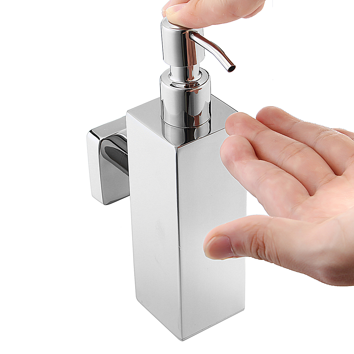Stainless-Steel-Hand-Soap-Dispenser-Liquid-Bottle-Holder-Wall-Mounted-Bathroom-Storage-1427272-7