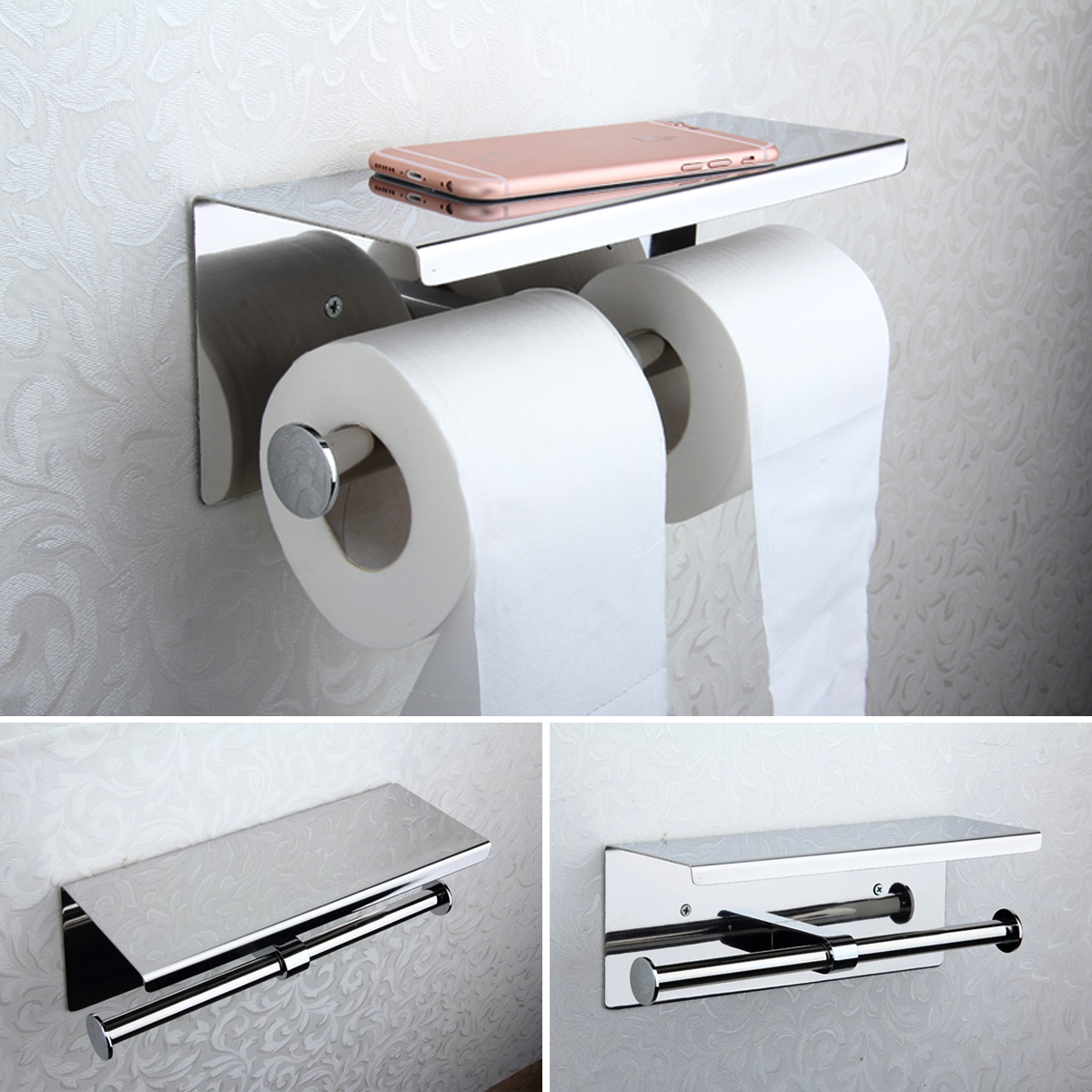 Stainless-Steel-Toilet-Paper-Double-Roll-Holder-Bathroom-Wall-Mount-Paper-Shelf-Holder-Home-1523904-1