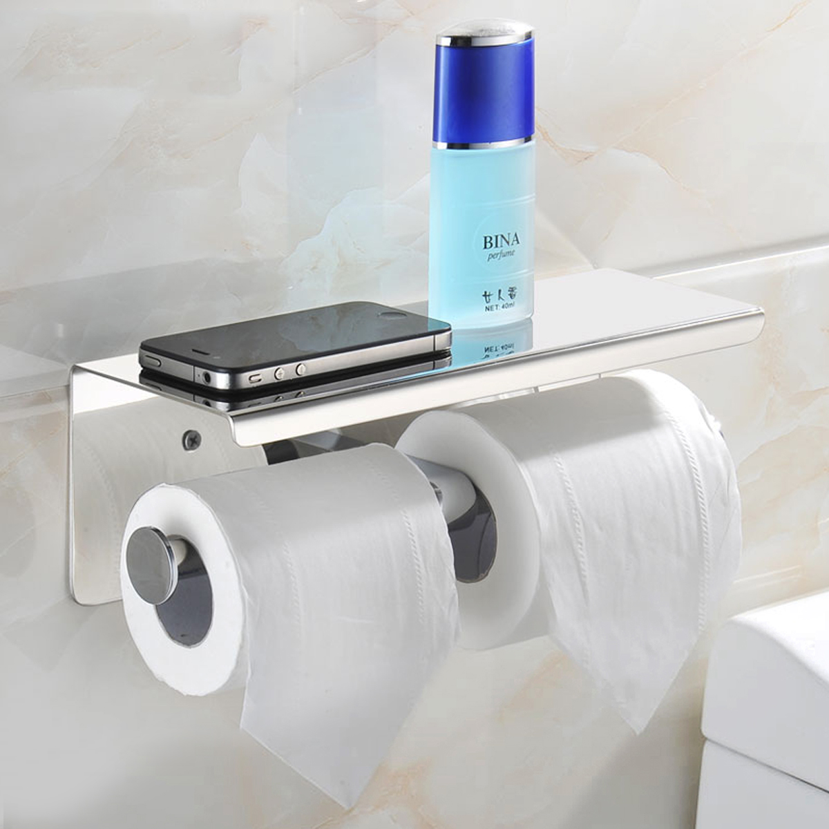 Stainless-Steel-Toilet-Paper-Double-Roll-Holder-Bathroom-Wall-Mount-Paper-Shelf-Holder-Home-1523904-8
