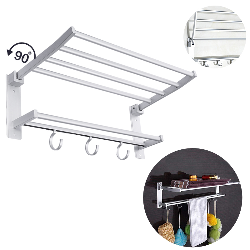 Towel-Holder-Aluminum-Bath-Kitchen-Hanger-Set-Holder-Bar-Rail-Towel-Rack-1634167-3