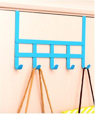 Towels-Key-Coat-Hat-Clothes-Bag-Metal-Wall-Hanger-Over-Door-Hook-With-5-Hooks-Storage-Holder-1346785-7