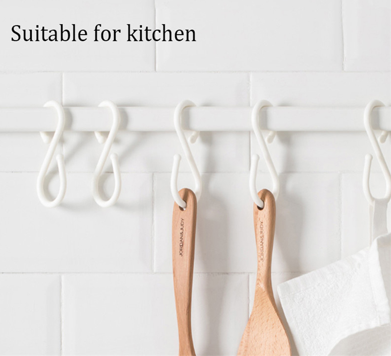 U-10Pcs-S-Shape-Double-Hooks-White-Clothes-Hanger-For-Bathroom-Kitchen-Bedroom-from-Xiaomi-Youpin-1368518-3