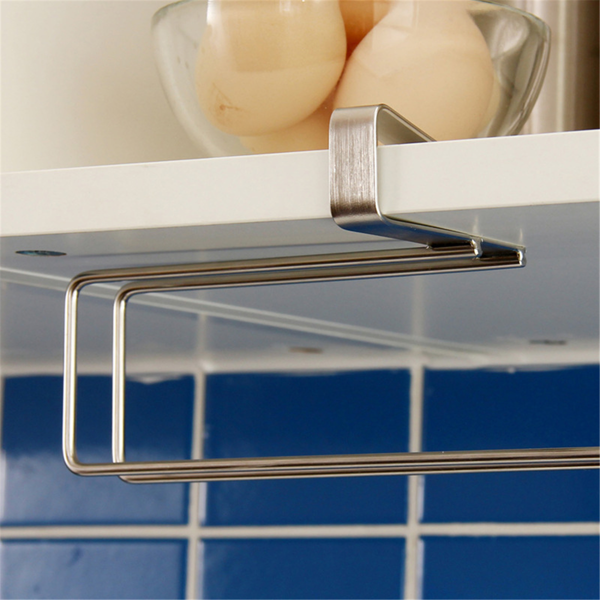 Under-Cabinet-Paper-Roll-Rack-Shelf-Towel-Holder-Stand-Hanger-Organizer-Tool-1723517-7