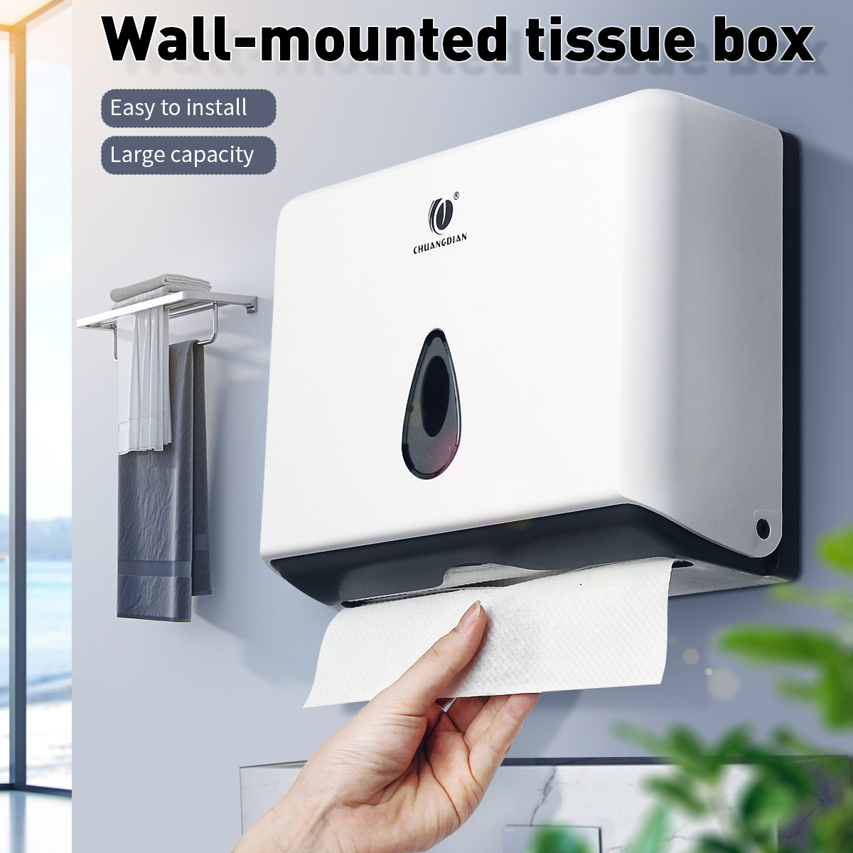 Wall-Mounted-Bathroom-Hand-Paper-Shelf-Holder-Towel-Dispenser-Box-Industrial-Toilet-Shelf-Holder-Tis-1495074-1
