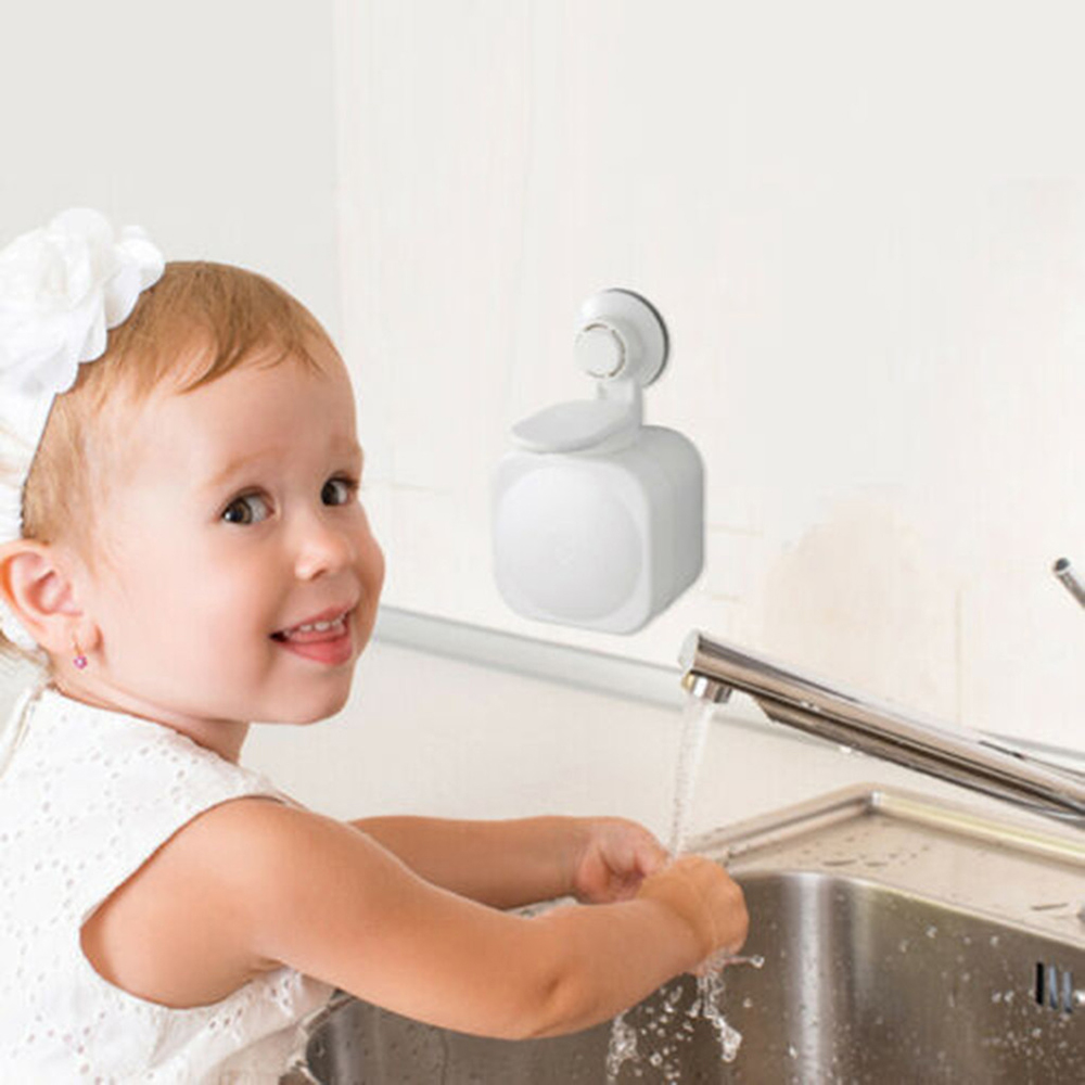 Xiaowei-Wall-mounted-Soap-Dispenser-Liquid-Shampoo-Lotion-Hand-pushed-Dispenser-Bathroom-Hand-Washer-1541347-2