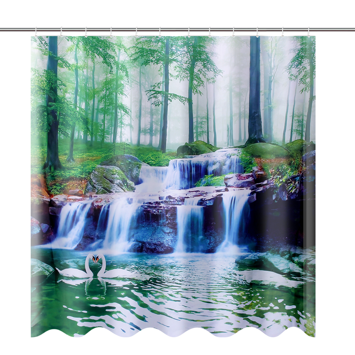 134Pcs-Shower-Curtain-Bath-Mat-Toilet-Lid-Bath-Carpet-Bath-Rugs-Carpet-1806582-5