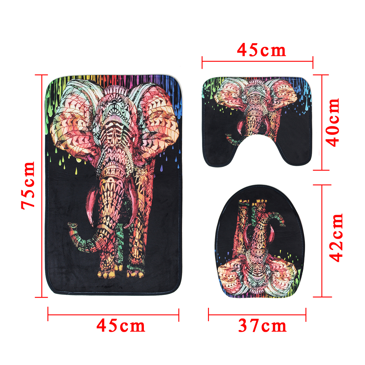 3PCS-Anti-slip-Africa-Elephant-Bath-Mat-Set-An-tiski-Water-Absorption-Pedestal-Rug-Lid-Toilet-Cover--1726074-5